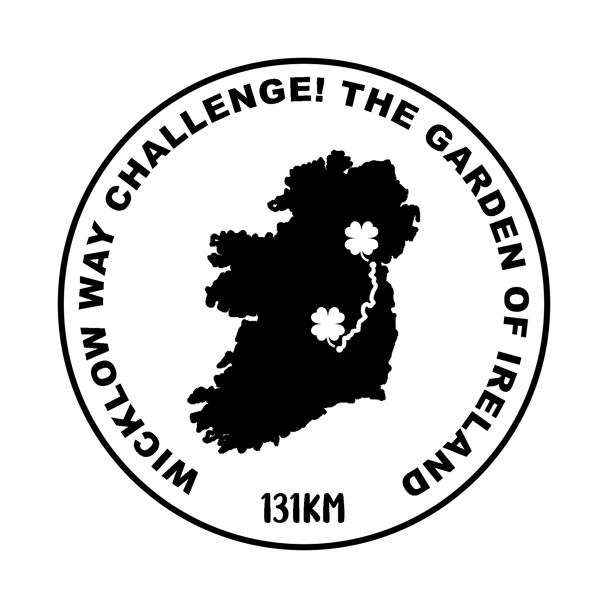 Wicklow Way Challenge Medal Design