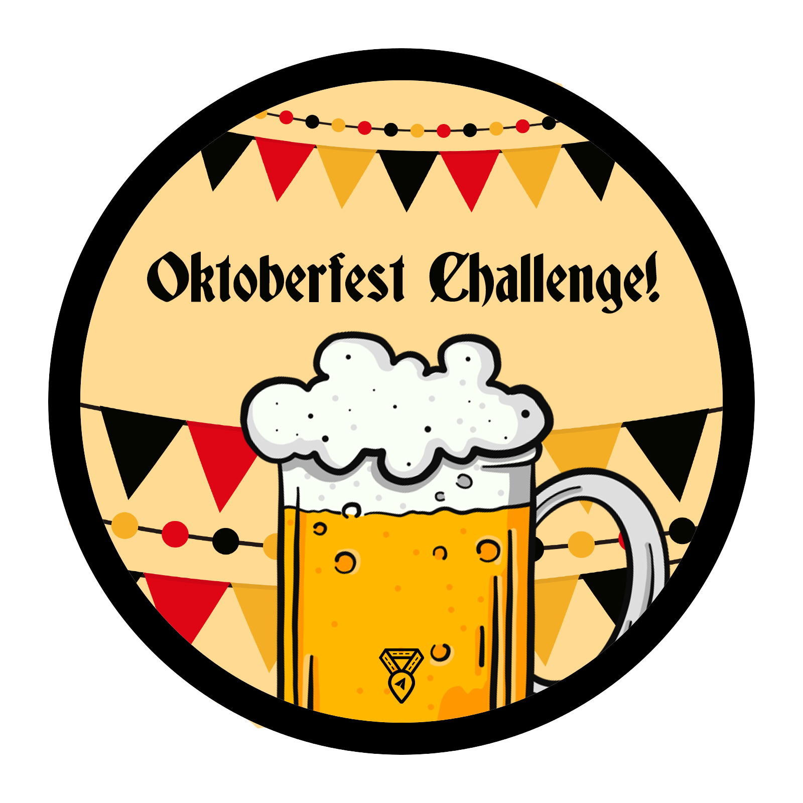 Oktoberfest Medal Design