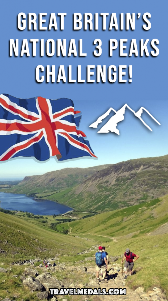 Great Britain’s National 3 Peaks Challenge! Travel Medals