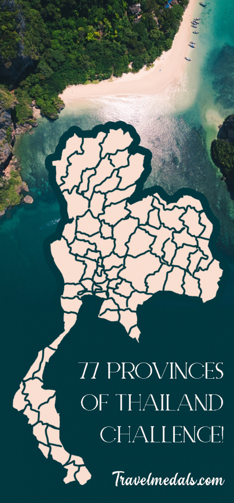 77 Provinces of Thailand Challenge! – Travel Medals