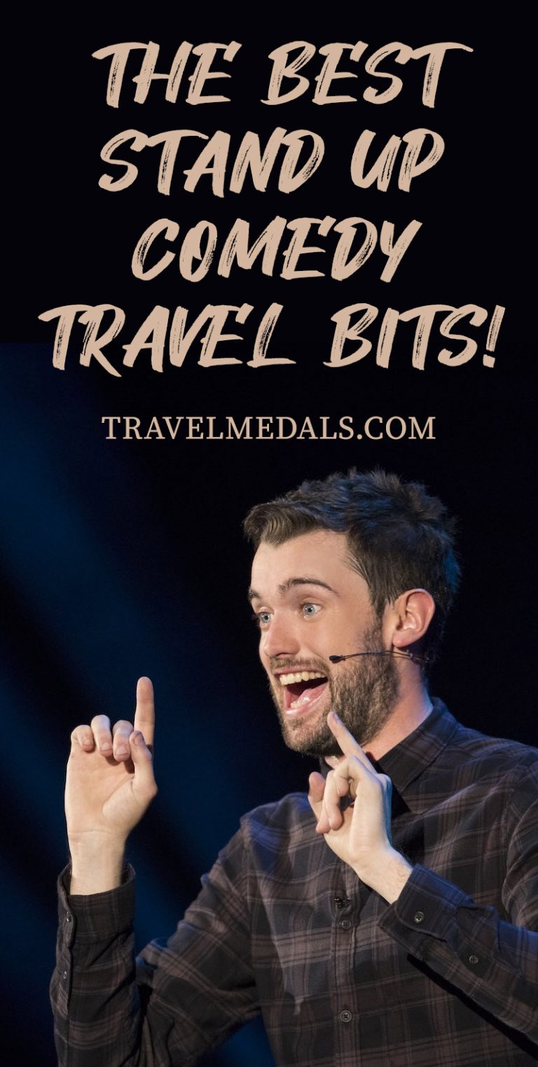 Hilarious Travel Stand Up Comedy! Travel Medals