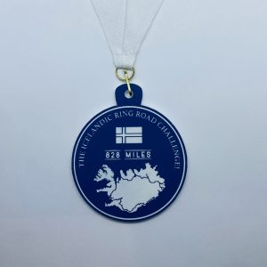 Iceland Ring Road Road Trip Challenge Medal