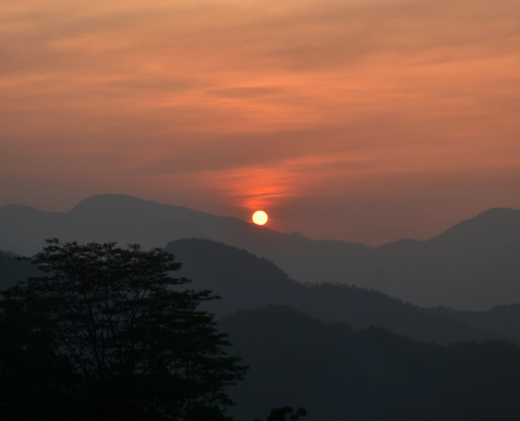Sri Lanka Adam's Peak Sunset