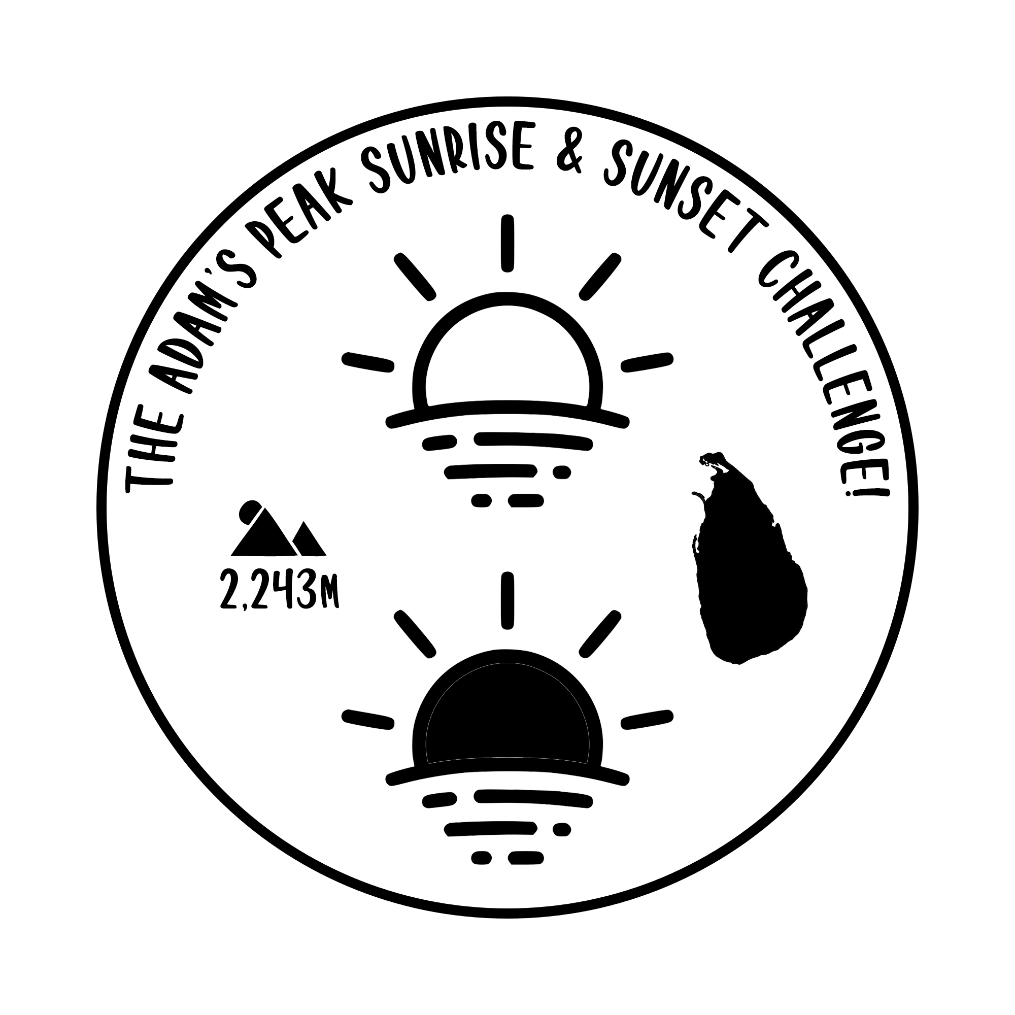Adam's Peak Medal Design