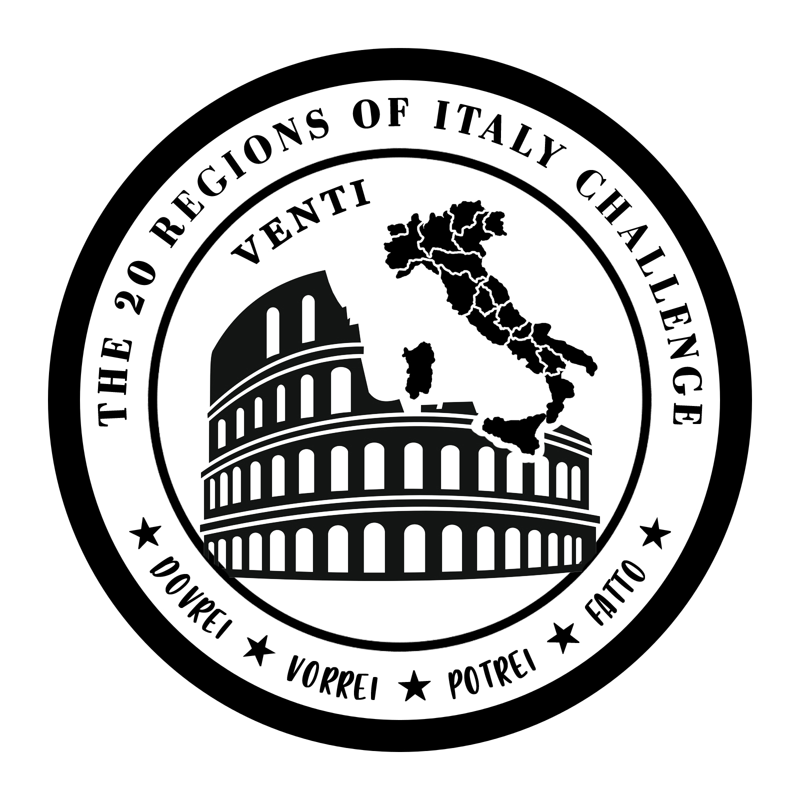 Italy 20 Regions Medal