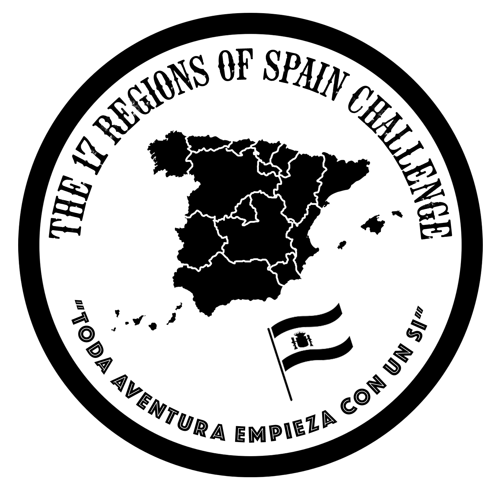 Spain Regions Medal Design